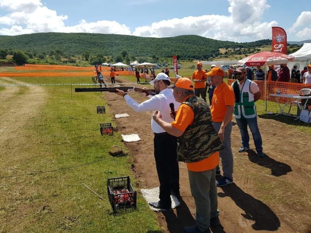 3. &Ccedil;ami&ccedil;i Yaylası Trap ve Tek Kurşun atış yarışması yapıldı