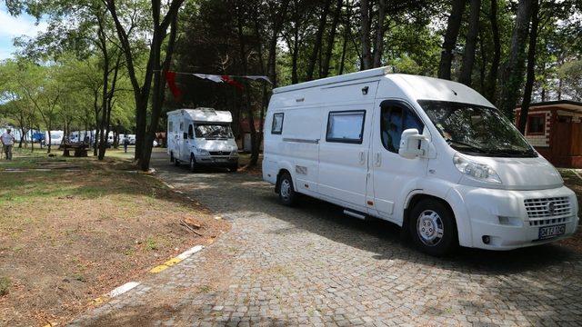 Karadeniz’de karavan turizmi gelişiyor