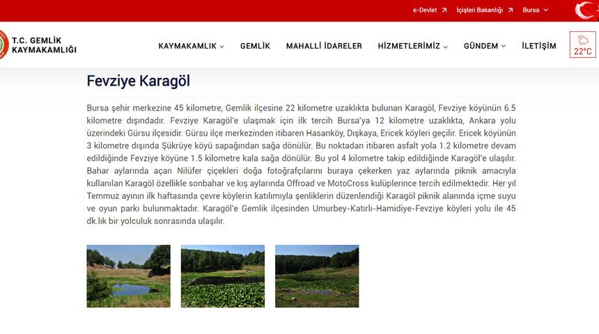 CHP'li Kayışoğlu: Karag&ouml;l'de bir gram su kalmamış