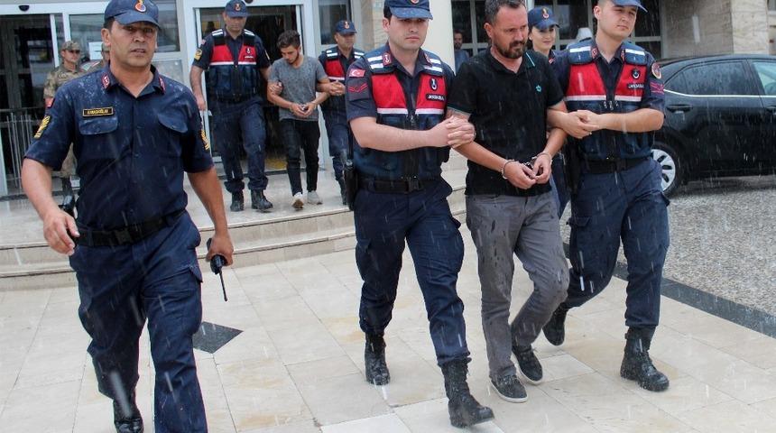 Kablo hırsızları tutuklandı