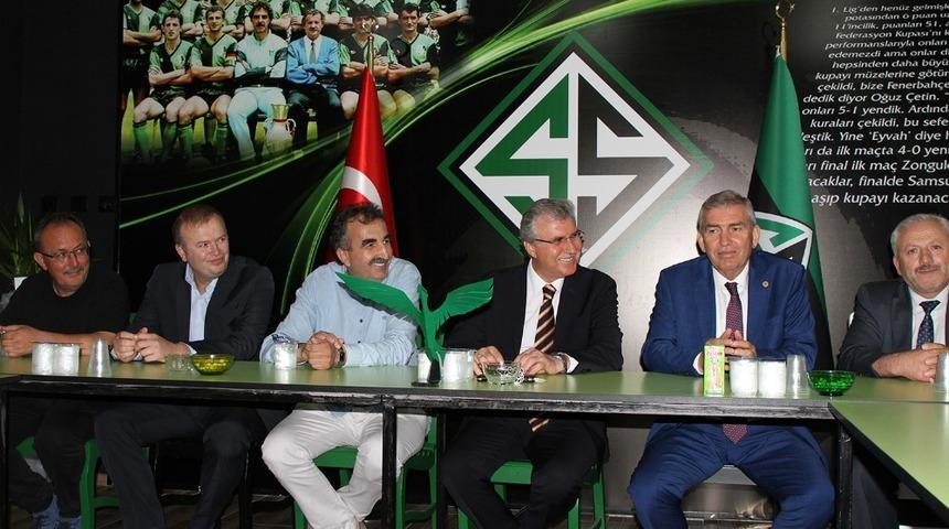 Başkan Y&uuml;ce, "Sakaryaspor i&ccedil;in hep birlikte olacağız"