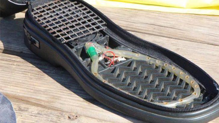 Şanlıurfalı vatandaş sinyal kesici ayakkabı tasarladı G1