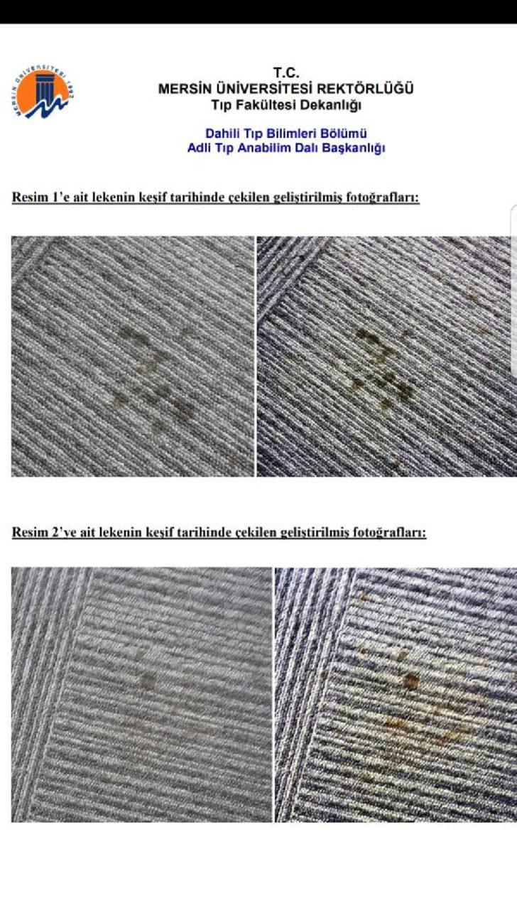 Şule Çet davasında yeni gelişme! İşte bilimsel raporda yer alan o lekeler G5