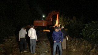 Düzce'de su baskını ve toprak kayması