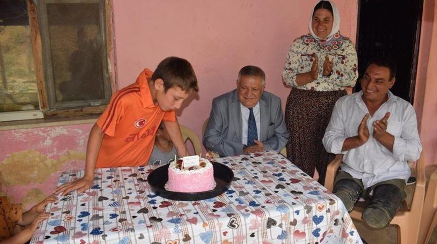 Kaymakam Soley&rsquo;den doğum g&uuml;n&uuml; s&uuml;rprizi