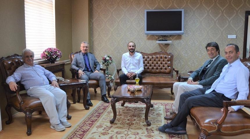 Prof. Dr. Muammer Yaylalı&rsquo;dan Rekt&ouml;r Levent&rsquo;e ziyaret