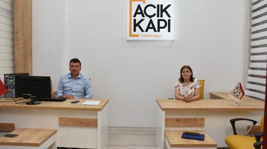 Efeler Kaymakamlığı&rsquo;ndan &lsquo;A&ccedil;ık Kapı&rsquo; hizmeti