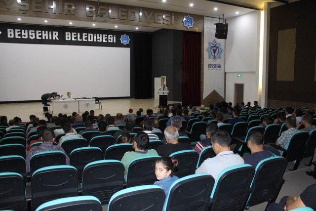 Beyşehir yeni sanayi sitesine kavuşuyor