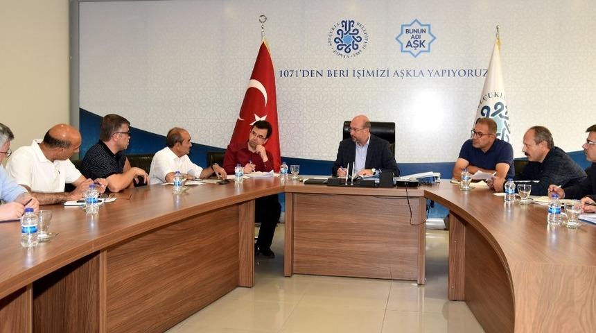 Başkan Pekyatırmacı muhtarlarla bir araya geldi