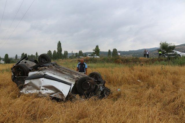 İnönü’de trafik kazası, 7 yaralı