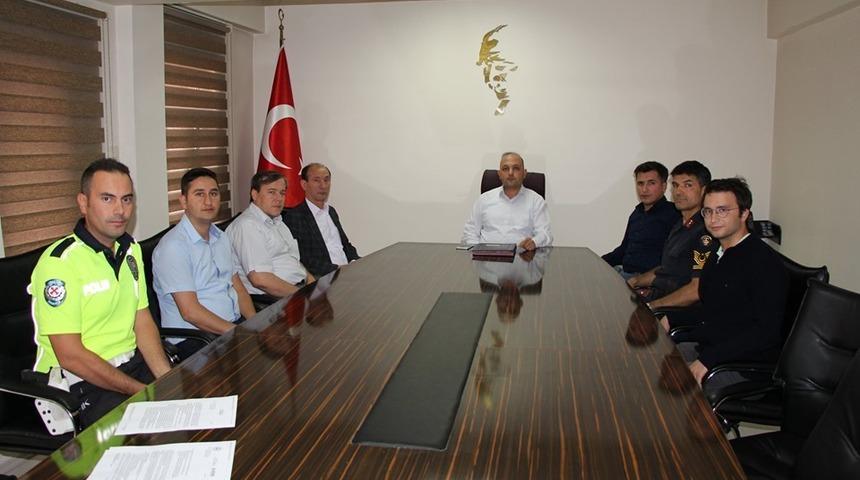 Şaphane&rsquo;de &rsquo;&rsquo;Trafik değerlendirme toplantısı&rsquo;&rsquo; yapıldı