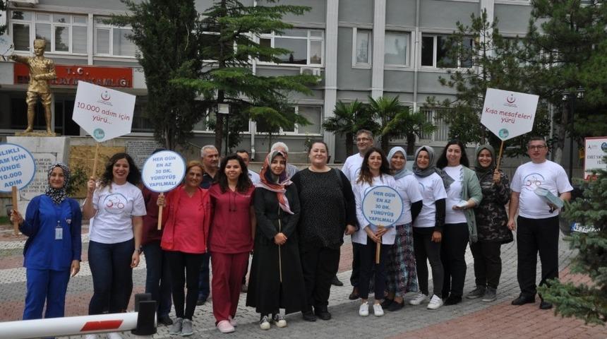 Emet&rsquo;te &rsquo;&rsquo;Sağlıklı yaşam y&uuml;r&uuml;y&uuml;ş&uuml;&rsquo;&rsquo;