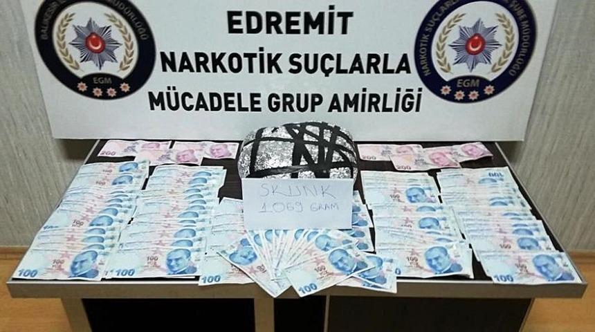 Edremit&rsquo;te uyuşturucu operasyonu