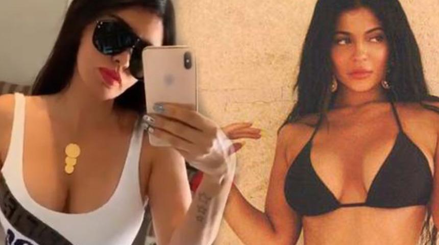 Ebru Polat kendisini Kylie Jenner’a benzetti