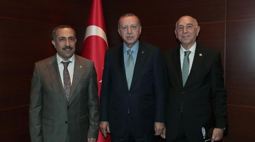 AK Parti milletvekilleri Cumhurbaşkanı Erdoğan ile g&ouml;r&uuml;şt&uuml;