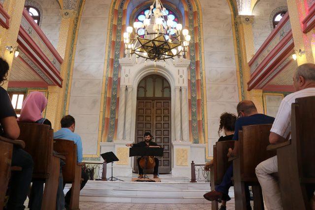Edirne'de viyolonsel sanatçısı Weinstein'den müzik şöleni