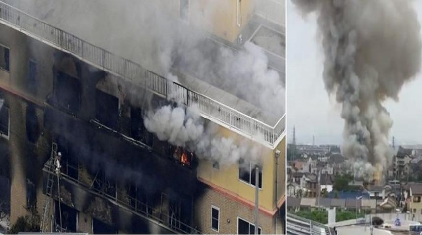 Japonya'da animasyon stüdyosunda yangın: 23 ölü