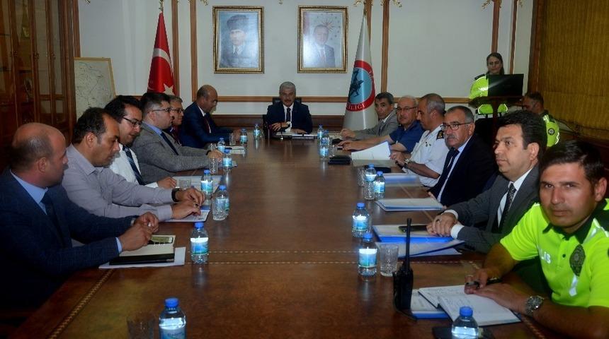 Kırşehir’de trafik verileri değerlendirme toplantısı yapıldı