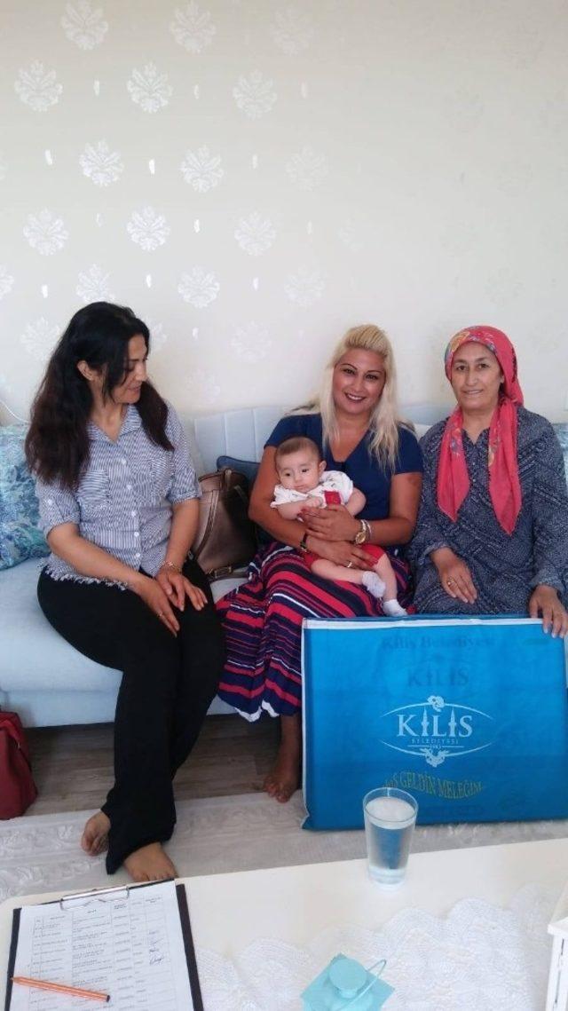 Kilis’te yeni doğan bebeklere 