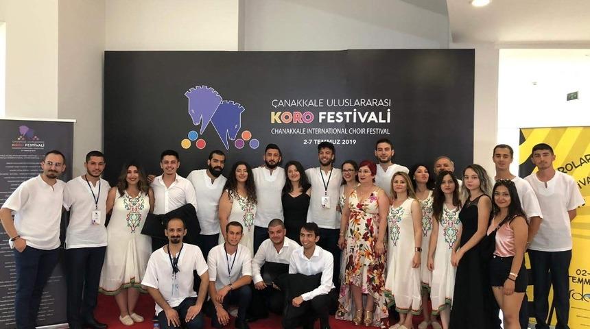 PA&Uuml; &Ccedil;ocuk Korosu uluslar arası festivalde 3. oldu