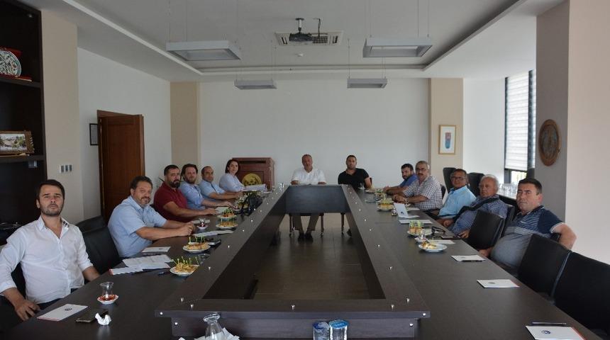 &Ccedil;TSO y&ouml;netim kurulu, 14 numaralı meslek grubuyla buluştu