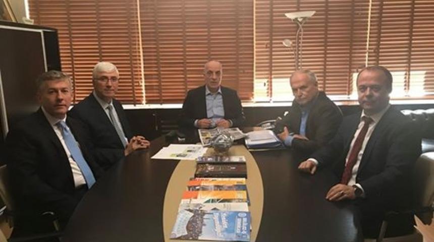 SGB Ankara&rsquo;da ziyaretlerde bulundu