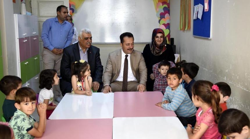 Vali Şent&uuml;rk&rsquo;ten Kur&rsquo;an kursu ziyareti