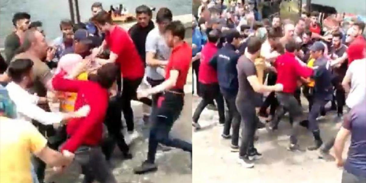 Uzung&ouml;l'de Iraklı grup ile gerginlik! 9 kişi sınır dışı edildi