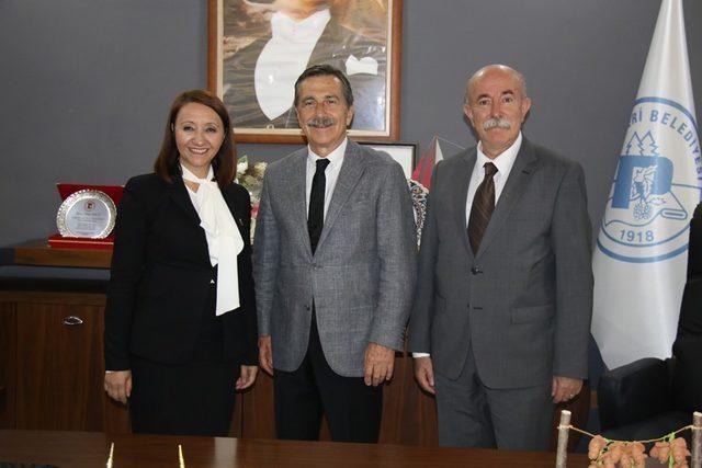 Başkan Ataç’tan Pazaryeri Belediyesine ziyaret