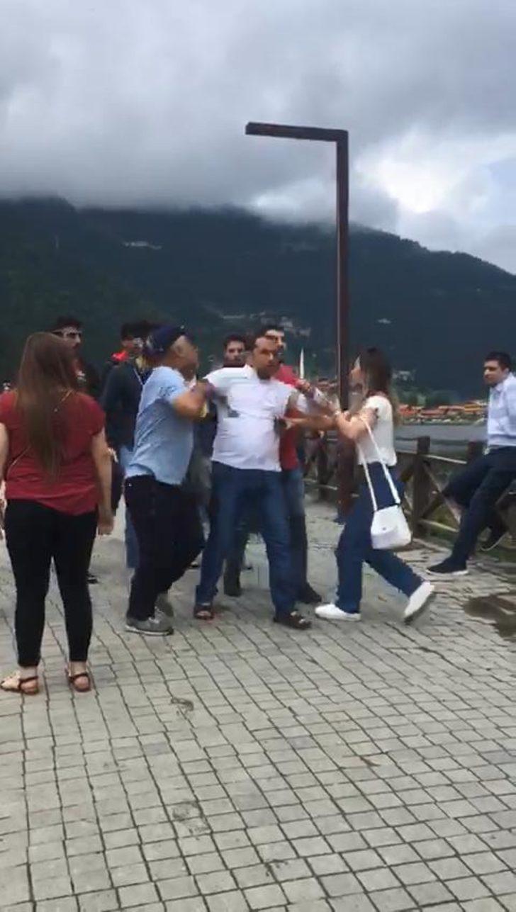 Uzungöl'de Iraklı grup ile gerginlik! 9 kişi sınır dışı edildi G5