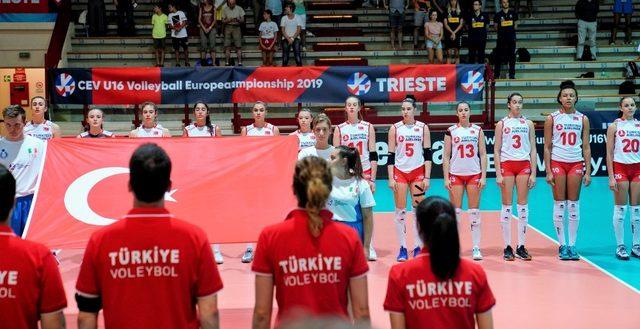 U16 Avrupa Voleybol Şampiyonası’nda Türkiye yarı finalde