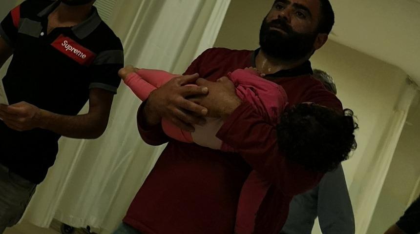 Balkondan düşen Maram bebek ağır yaralandı