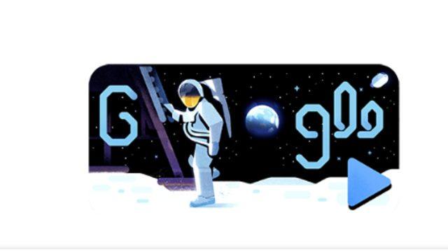 Ay'a ilk adımın 50. yıl dönümü! Google'dan özel Doodle