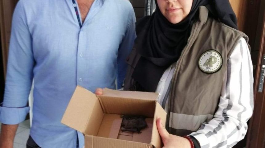 Yaralı yarasa tedavi altına alındı