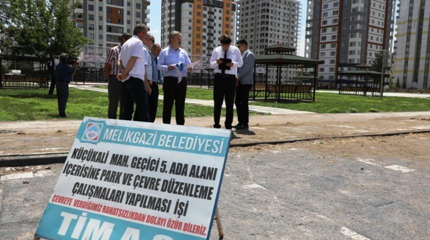 Başkan Palancıoğlu Kentsel D&ouml;n&uuml;ş&uuml;m &ccedil;alışmalarını inceledi