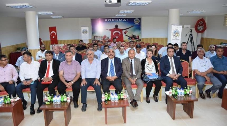 Aksaray&rsquo;da tarım şurası ortak akıl toplantısı d&uuml;zenlendi