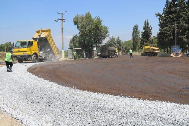 Büyükşehirden Sarıkemer’de asfalt çalışması