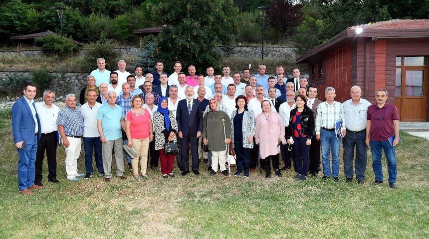 Başkan Başdeğirmen 44 mahalle muhtarıyla toplantı yaptı