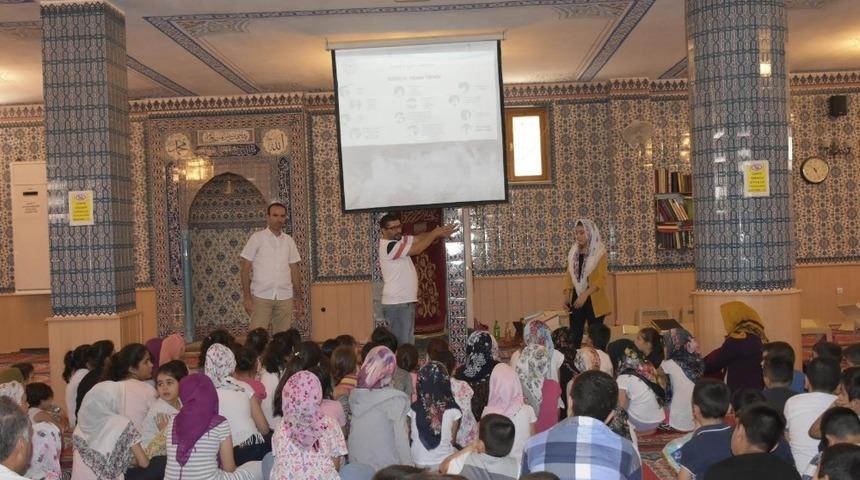 Kur&rsquo;an kursu &ouml;ğrencilerine sağlıklı yaşam eğitimi