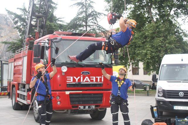 AFAD Tokat’ta görücüye çıktı