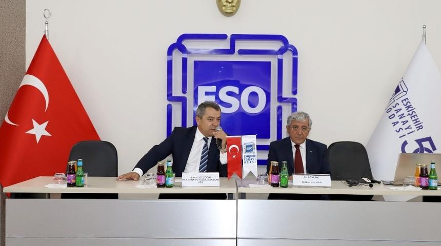 ESO &uuml;yeleri Roketsan y&ouml;neticileri ile buluştu