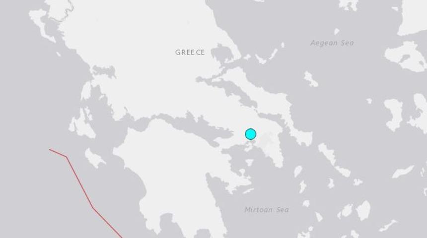 Yunanistan'da korkutan deprem
