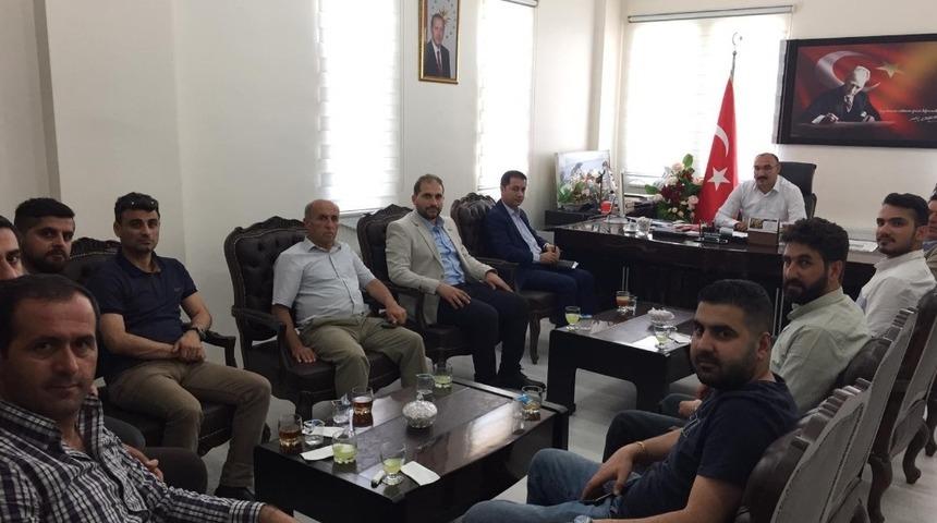 Iraklı turizmcilerden Başkan D&uuml;ndar&rsquo;a ziyaret