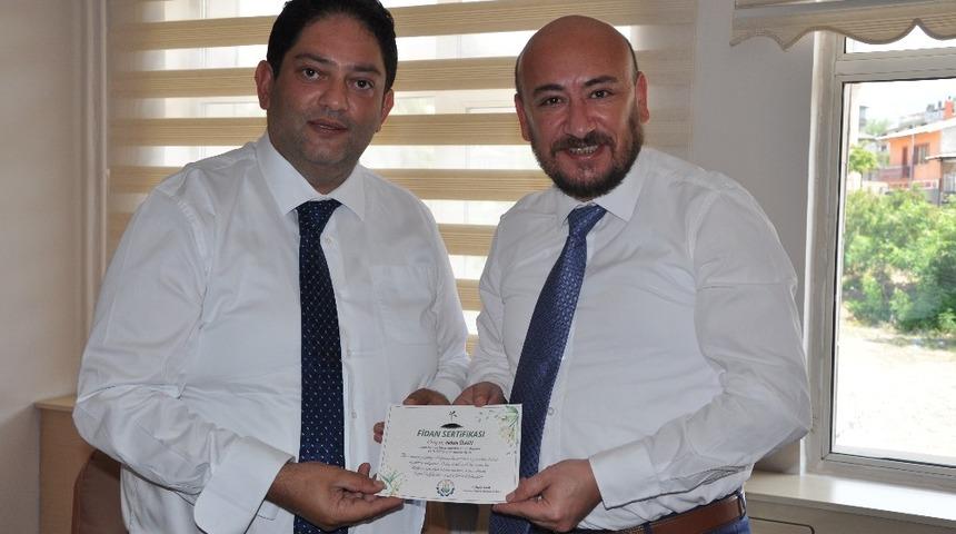 Başkan &Uuml;lken&rsquo;den, Başkan Oral&rsquo;a ziyaret