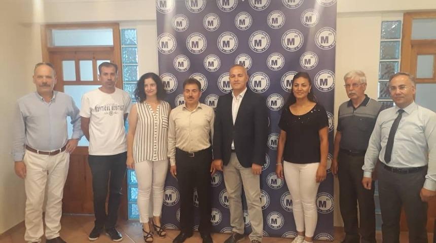 &Ouml;l&ccedil;ek&rsquo;ten hayırlı olsun ziyareti