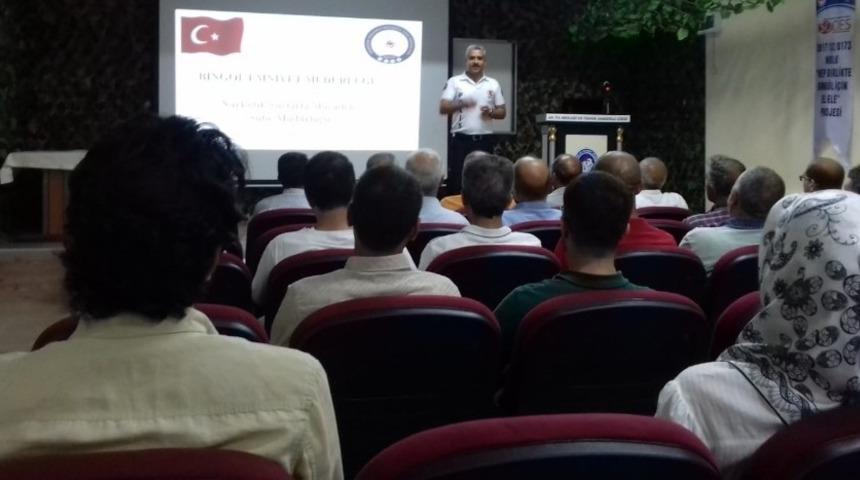 Bing&ouml;l&rsquo;de &rsquo;Uyuşturucuyla M&uuml;cadele&rsquo; semineri