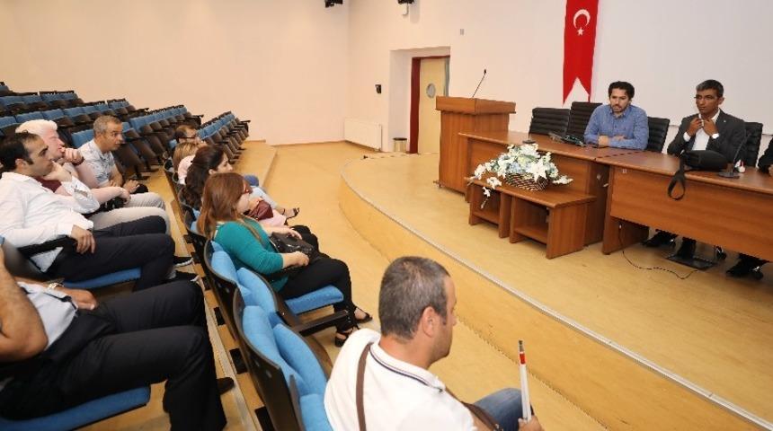 GA&Uuml;N&rsquo;de engelli personeller i&ccedil;in tanıtım toplantısı d&uuml;zenlendi