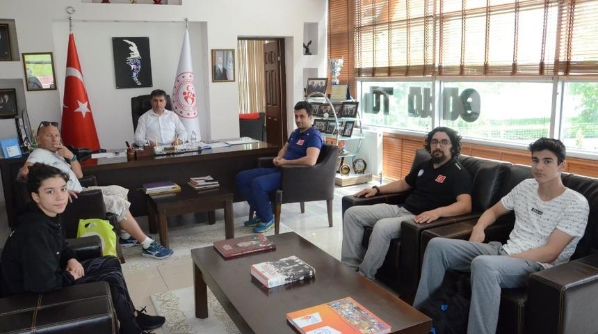 Y&uuml;zmede Yiğit ve Mehlika 2019 EYOF&rsquo;ta