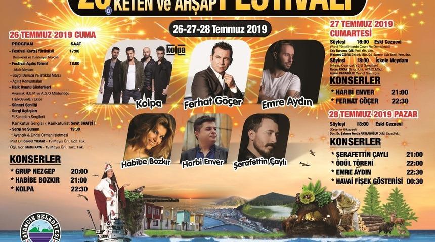 Ayancık&rsquo;ta festival hazırlıkları tamamlandı
