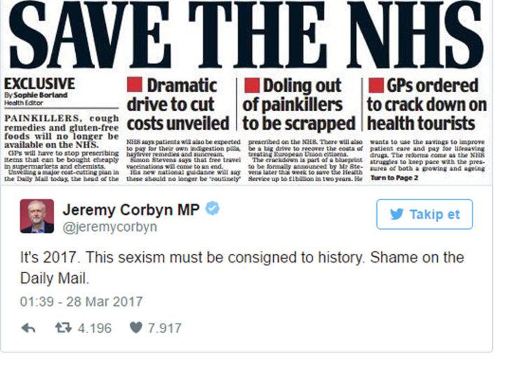 Manşet depreme yol açtı! Tepki yağıyor G1